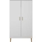 Armoire 2 portes kocot kids kubi - blanc Armoire 2 portes kocot kids kubi - blanc