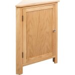 Armoire d'angle 59 x 45 x 80 cm bois de ch�ne massif vidaxl
