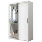 Mobilier1 - armoire apopka 100 , 205x120x60cm, portes d'armoire: coulissantes, nombre d'tagres: 0