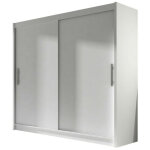Mobilier1 - armoire closico 100, blanc, 215x180x58cm, portes d'armoire: coulissantes, nombre d'tagres: ...