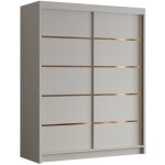 Mobilier1 - armoire closico 187, cachemire, 200x150x58cm, portes d'armoire: coulissantes, nombre d'étagères: ... Mobilier1 - armoire closico 187, cachemire, 200x150x58cm, portes d'armoire: coulissantes, nombre d'étagères: ...