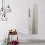 Armoire bijoux de rangement avec miroir et lumière led 120 x 36 x 10 cm noir 200000115 Armoire bijoux de rangement avec miroir et lumière led 120 x 36 x 10 cm noir 200000115