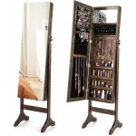Armoire à bijoux sur pieds 3 en 1 - miroir hd - 4 angles d'inclinaison rangement cosmétiques et bijoux ... Armoire à bijoux sur pieds 3 en 1 - miroir hd - 4 angles d'inclinaison rangement cosmétiques et bijoux ...