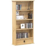 Armoire � cd corona 52x17, 5x103 cm bois de pin massif