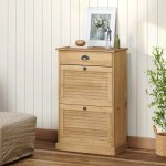 Armoire � chaussures vigo 60x35x96 cm bois massif de pin