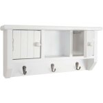Hegele - armoire � cl�s hhg - 461, bo�te � cl�s avec portes et crochets, blanc