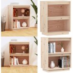 Vidaxl - armoire console 60x34x75 cm bois de pin solide - buffet - meuble de rangement - armoire console ... Vidaxl - armoire console 60x34x75 cm bois de pin solide - buffet - meuble de rangement - armoire console ...