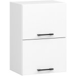Armoires de cuisine haute akord w40 oliwia g2 blanc 40 cm 2 portes faade blanche 2 tagres 40x30x58 ...