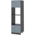Armoire micro - ondes r - line, bleu - gris, 60 cm vicco Armoire micro - ondes r - line, bleu - gris, 60 cm vicco