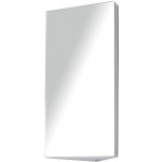 Homcom - armoire miroir salle de bain armoire de toilette murale meuble d'angle 2 �tag�res dim. 30l x ...
