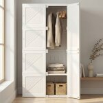 Armoire penderie pliante, garde - robe 69x50x136 cm, meuble de rangement, sans installation et grande ...