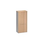 Gautier - armoire portes battantes htre ambr l 80 cm - jazz
