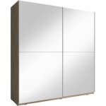 Bim furniture - armoire de rangement mika iii 150 cm 2 portes coulissantes miroir chêne sonoma Bim furniture - armoire de rangement mika iii 150 cm 2 portes coulissantes miroir chêne sonoma