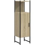 Armoire de salle de bain ch�ne sonoma 33x33x120, 5 cm vidaxl