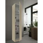 Dmora - armoire � usages multiples clearwater, armoire auxiliaire avec 1 porte, armoire � chaussures ...
