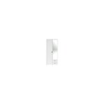 Parisot - armoire varia - d�cor blanc - 2 portes battantes + 1 miroir + 2 tiroirs - l 81 x h 185 x p ...