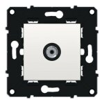 Prise t�l�vision sortie f arnould espace evolution - blanc