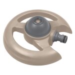 Arroseur circulaire jardibric en plastique ajustable ? porte jusqu' 2, 5 m  2 bars ? arrosage compact ...