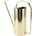 Arrosoir en acier inoxydable 1500ml avec bec long, pot de jardin dor� pour plantes