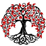 Art mural en m�tal arbre de la vie mural en m�tal signe de famille arbre en m�tal deco art mur zen vintage ...