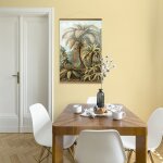 Kakemono affiche jungle filicinae 100 x 70cm multicolore