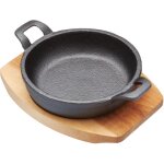 Artes artgratin - plat de service miniature dans bote cadeau de, plat creux, fonte, 16, 5 x 12 x 3 ...