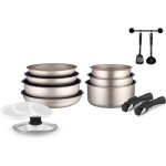 Arthur martin - batterie de cuisine am133ch 15 pieces - aluminium - poigne amovible - tous feux dont ...