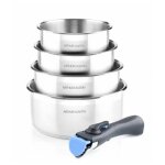 Arthur martin - batterie de cuisine inox 5 pcs 5589 - inox Arthur martin - batterie de cuisine inox 5 pcs 5589 - inox