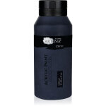 Crylic peinture acrylique pour artistes 1000 ml noir - artina