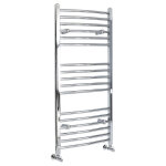 Hudson reed - artle - sche - serviettes design moderne chrom - incurv 120 cm x 49. 8 cm