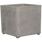 Artplast - pot de fleur carré gris 50l 40x40cm - jardinière extérieure balcon terrasse jardin Artplast - pot de fleur carré gris 50l 40x40cm - jardinière extérieure balcon terrasse jardin