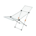 Juwel - artweger superdry maxi s�choir � linge longueur 20 m, s�choir � linge gris, r�sistant aux intemp�ries ...