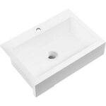 Sapho - arya - evier en c�ramique, 86x62 cm, blanc 50186