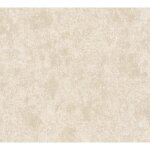 As creation - papier peint intiss� beige et cr�me tapisserie moderne aspect patin� papier peint effet ...