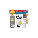 Aspirateur central airflow 2100 garantie 5 ans + flexible rtractable 12 m avec housse de protection ...
