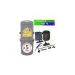 Aspirateur central type aldes, airflow 1600 (surface jusqu?� 300 m�) + set accessoires - garantie 5 ans ...