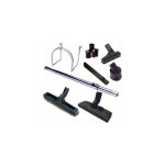 Aspirateur central sans sac sans filtre hd800c (jusqu' 350 m) garantie 10 ans + set inter 9 m + 8 accessoire ...
