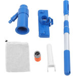 Aspirateur de piscine portable � jet, facile � assembler avec perche t�lescopique pour piscines et spas, ...