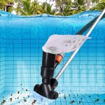 Aspirateur de piscine portable pour piscines hors sol, spa fontaine jacuzzi aspirateur sous - marin noir ...