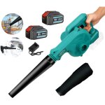 Mawiron ? souffleur � batterie 18v avec 2 batteries 3. 0ah ? d�bit d'air 0 - 2, 6 m� / min ? moteur cuivre ...