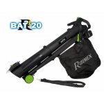 Aspirateur souffleur broyeur sans fil 40v (2x20v) - ribimex - prbat20 / asb1