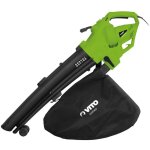 Aspirateur et souffleur de feuilles 3000w sac 35l roulettes et bandouli�re vito