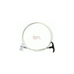 Sit - kit de nettoyage de granule's 1 tige flexible 2 m et 1 manche avec brosse 80 mm adapte' au nettoyage ...