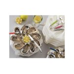Assiettes 9 huitres empilables 'x6' - roger orfevre Assiettes 9 huitres empilables 'x6' - roger orfevre