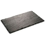 Assiette en ardoise 35x25 cm grandchef tescoma