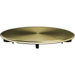 Assiette d�corative pour �vier de cuisine de couleur or bross� l. b. plast bao - kol - sr - p3 or bross� ...