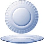 Assiette duralex picardie marine bleue 230 x 20 mm - lot de 6