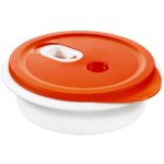 Assiette micro - ondes rotho clever 1l papaya red Assiette micro - ondes rotho clever 1l papaya red