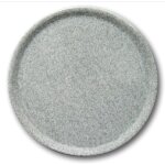 Assiette  pizza durable en porcelaine granite spciale, 330 mm - lot de 6 pices.