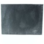 Secret de gourmet - assiette de pr�sentation 'ardoise' 40cm gris